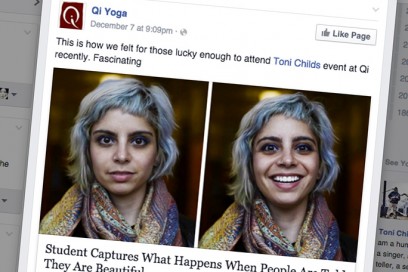 Student Captures What Happens When People Are Told They Are Beautiful